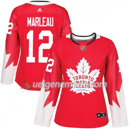 Dame Eishockey Toronto Maple Leafs Trikot Patrick Marleau 12 Adidas 2017-2018 Rot Alternate Authentic